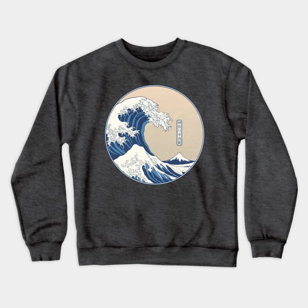 Great Wave Crewneck Sweatshirt by FanFreak